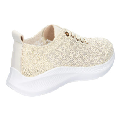 Zapatillas Casual para Mujer, Comodas y Elegantes, Diseño Moderno Bordado con Cierre de Cordones - Imagen 4