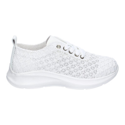 Zapatillas Casual para Mujer, Comodas y Elegantes, Diseño Moderno Bordado con Cierre de Cordones - Imagen 2