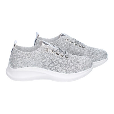 Zapatillas Casual para Mujer, Comodas y Elegantes, Diseño Moderno Bordado con Cierre de Cordones - Imagen 5