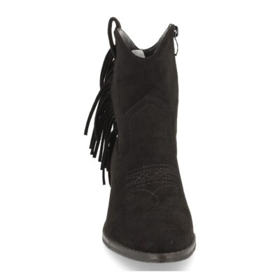 Botin de Tacon con Flecos Bordado y Cremallera - Imagen 3