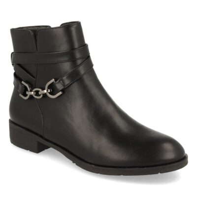 Botin de Tacon Bajo con Cremallera - Imagen 3