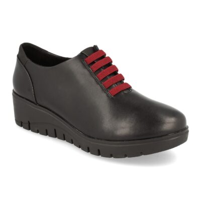 Zapato de Cuña con Cordones Elasticos - Imagen 2