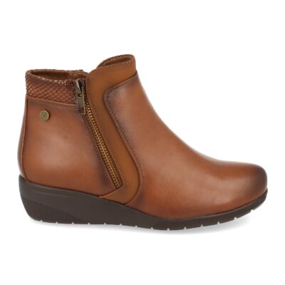 Botin de Cuña con Cremallera