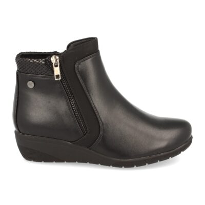 Botin de Cuña con Cremallera
