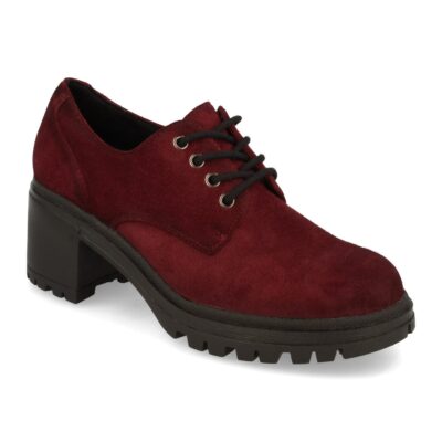 Zapato con Tacon Estilo Blucher con Cordones - Imagen 2