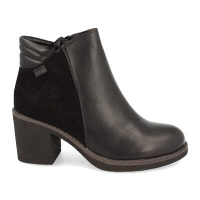 Botin de Tacon con Suele de Crepe y Creallera
