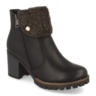 Botin de Tacon con Forrado y Cremallera - Imagen 2