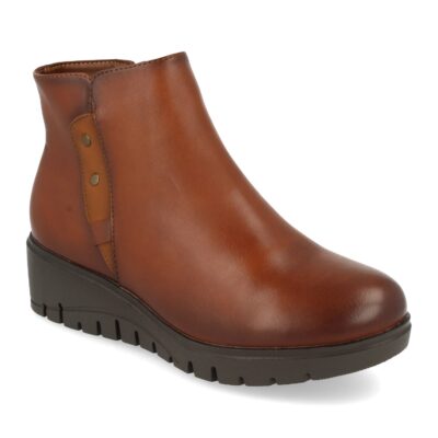 Botin de Cuña con Tachuelas y Cremallera - Imagen 2