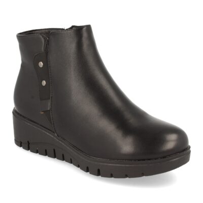 Botin de Cuña con Tachuelas y Cremallera - Imagen 2