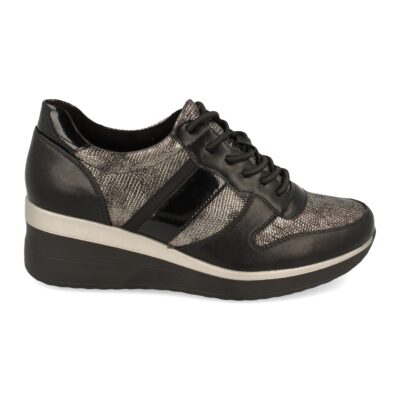 Zapatilla de Cuña con Cordones