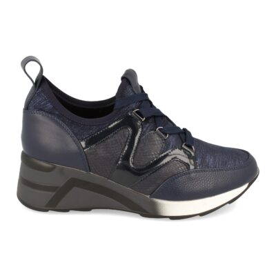 Zapatilla de Cuña con Cordones