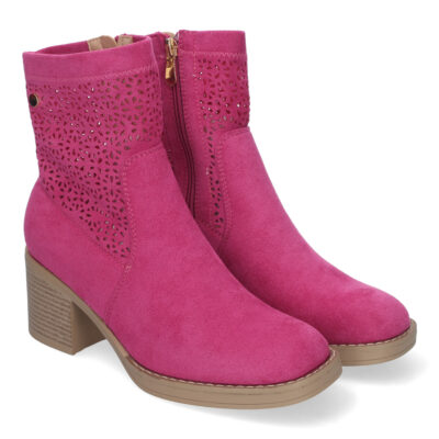 Botines de Mujer Elegantes y Comodos con Tacón Ancho