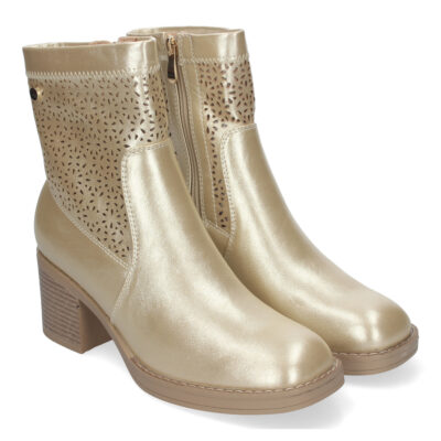 Botines de Mujer Elegantes y Comodos con Tacón Ancho