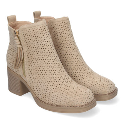 Botines de Mujer Elegantes y Comodos con Tacón Ancho