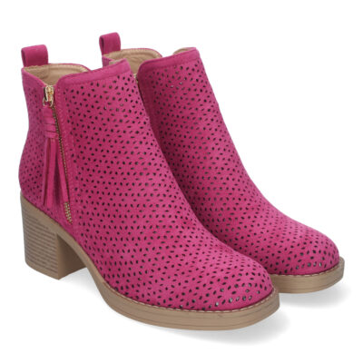 Botines de Mujer Elegantes y Comodos con Tacón Ancho