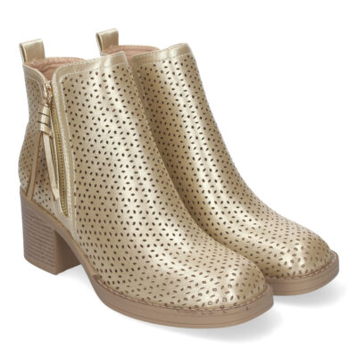 Botines de Mujer Elegantes y Comodos con Tacón Ancho