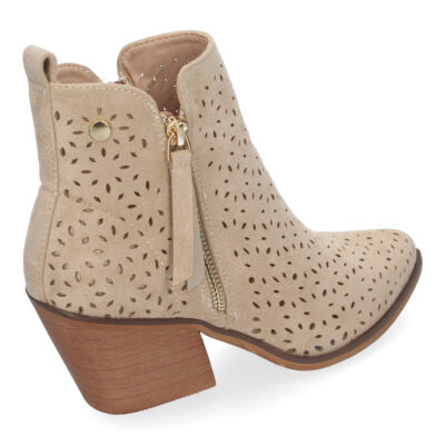 Botines de Tacón Campero para Mujer Elegantes y Comodos - Imagen 4