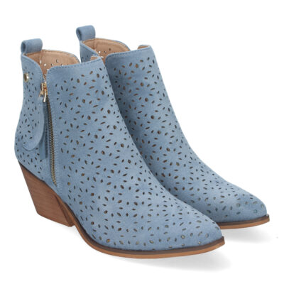 Botines de Tacón Campero para Mujer Elegantes y Comodos