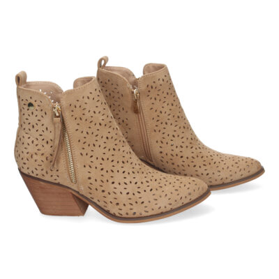 Botines de Tacón Campero para Mujer Elegantes y Comodos - Imagen 5