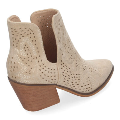 Botines de Tacón Campero para Mujer Elegantes y Comodos - Imagen 3