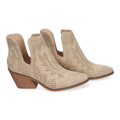 Botines de Tacón Campero para Mujer Elegantes y Comodos - Imagen 5