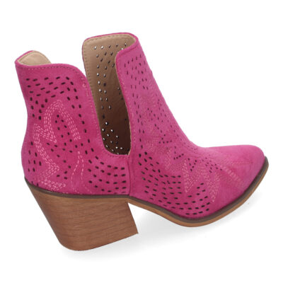 Botines de Tacón Campero para Mujer Elegantes y Comodos - Imagen 4