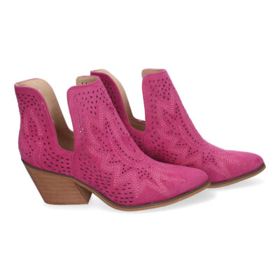 Botines de Tacón Campero para Mujer Elegantes y Comodos - Imagen 5