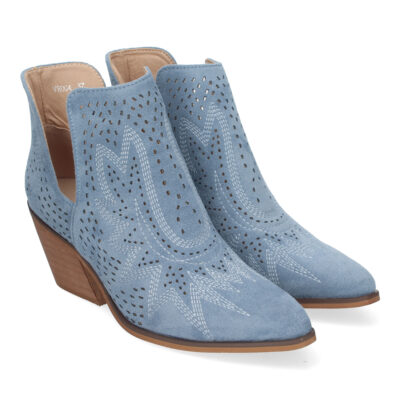 Botines de Tacón Campero para Mujer Elegantes y Comodos