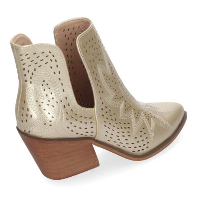 Botines de Tacón Campero para Mujer Elegantes y Comodos - Imagen 4