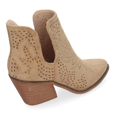 Botines de Tacón Campero para Mujer Elegantes y Comodos - Imagen 4