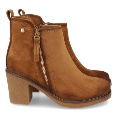Botin de Tacon con Cremallera