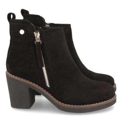 Botin de Tacon con Cremallera