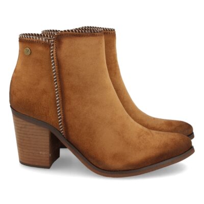 Botin de Tacon con Cremallera