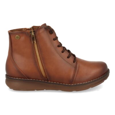 Botin Plano con Cremallera y Cordon - Imagen 2
