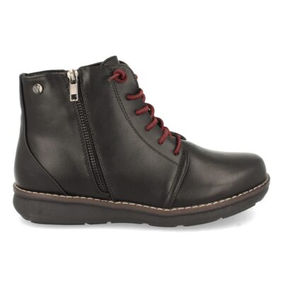 Botin Plano con Cremallera y Cordon - Imagen 2