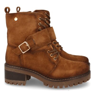 Botin de Tacon con Cordones