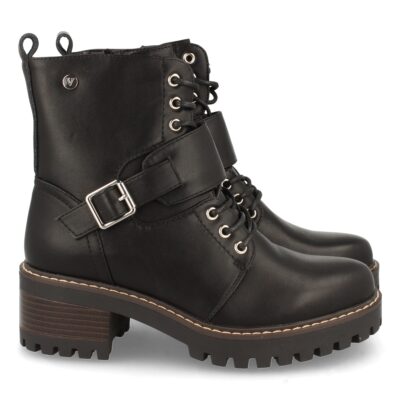 Botin de Tacón con Cordones