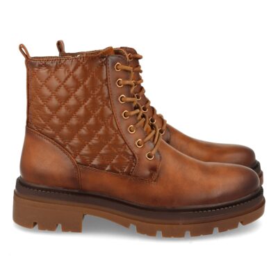 Botin de Plataforma con Cordones