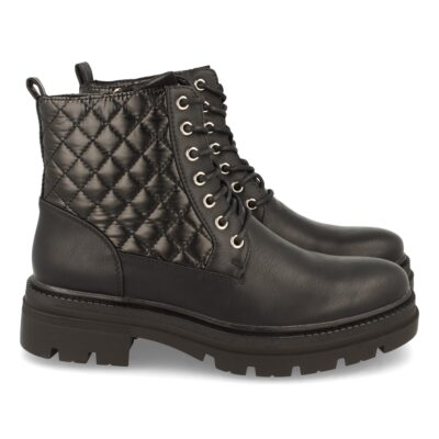 Botin de Plataforma con Cordones