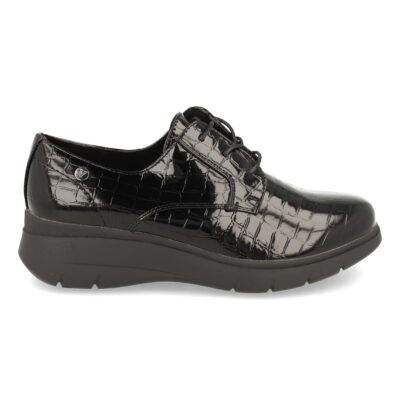 Zapato Plano con Estampado y Cordones - Imagen 2