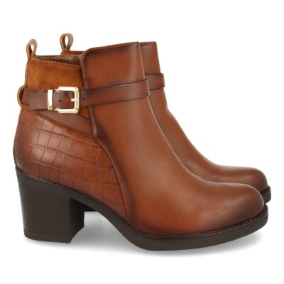 Botin de Tacon con Cremallera