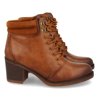 Botin de Tacón con Cordones