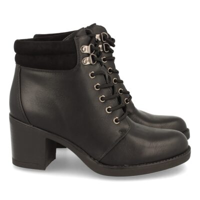 Botin de Tacón con Cordones
