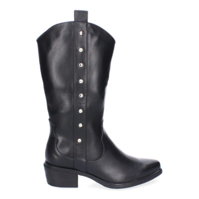 Bota de Mujer, Estilo Campero con Detalles de Tachuelas - Imagen 2