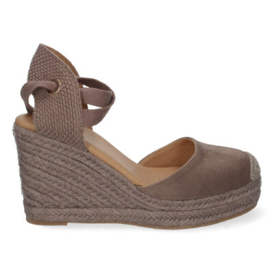 Sandalia de Cuña con Yute y Cordones - Imagen 2