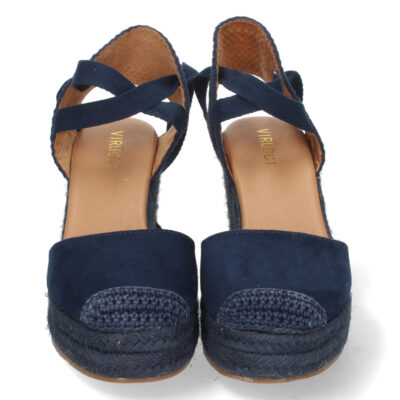 Sandalia de Cuña con Yute y Cordones - Imagen 3