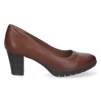Zapato de Tacon con Punta Redonda - Imagen 2
