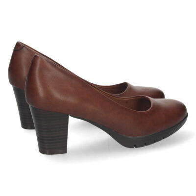 Zapato de Tacon con Punta Redonda - Imagen 4