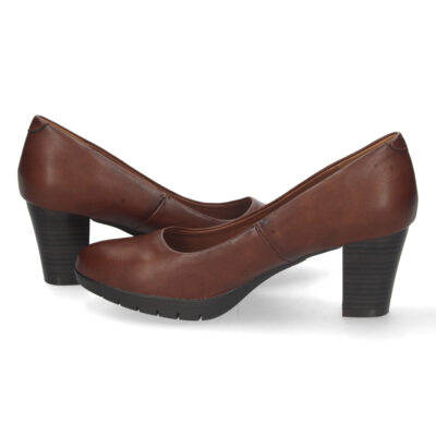 Zapato de Tacon con Punta Redonda - Imagen 5