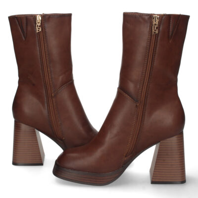 Botin de Tacon Ancho y Cremallera - Imagen 5